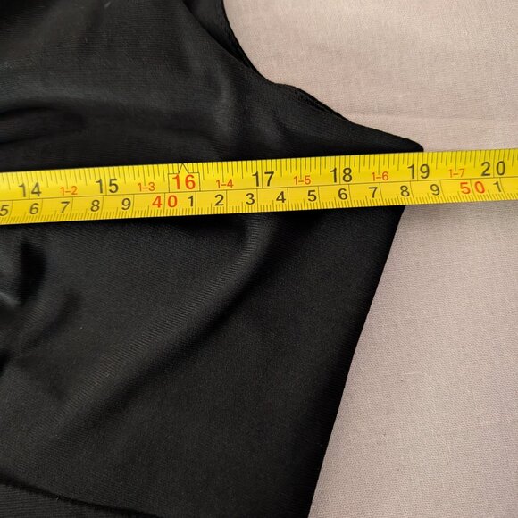 Ronni Nicole by Ouida Black Evening Sleeveless Beaded Dress Size Large - Picture 5 of 9